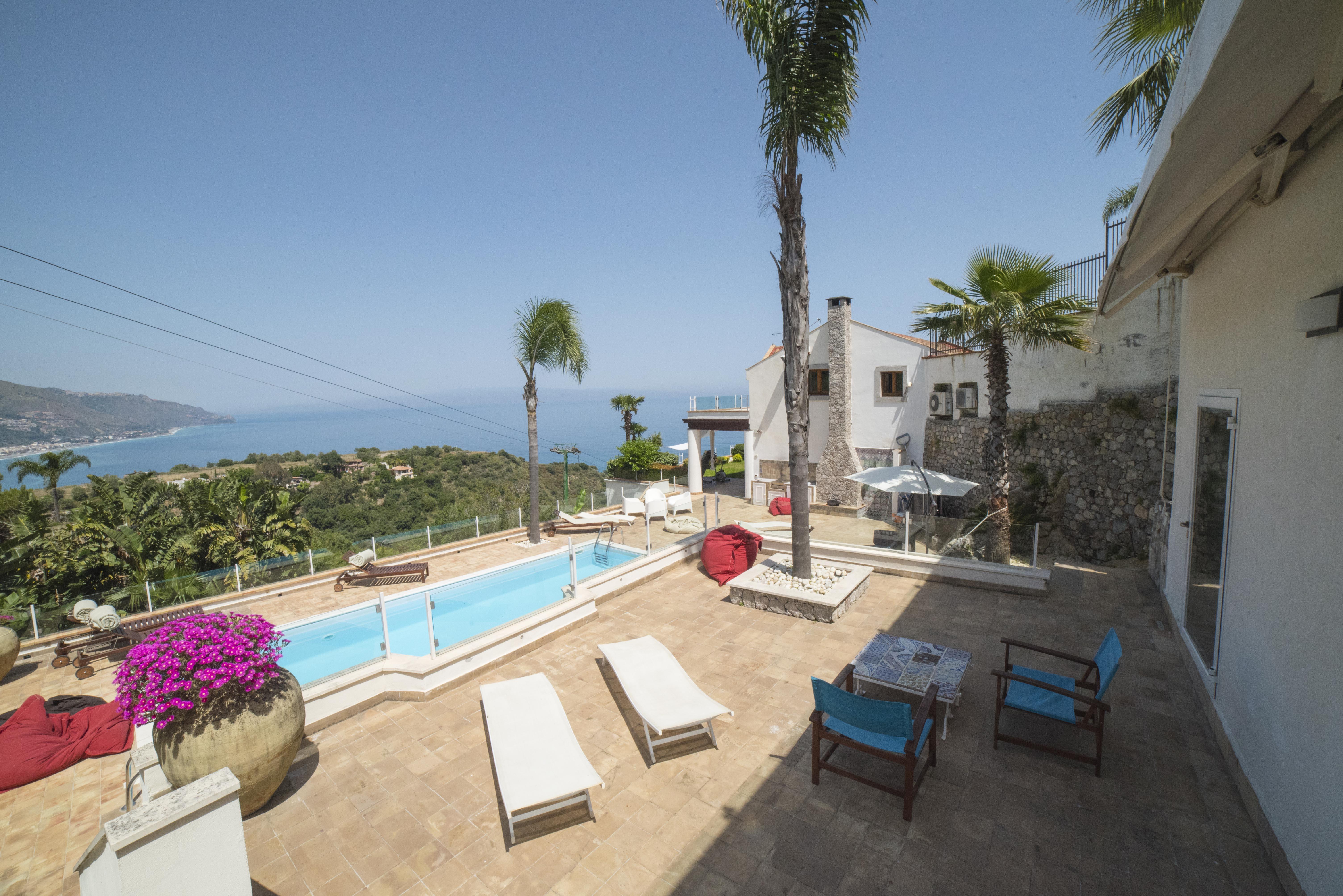 Villa Zagara Garden Spectacular Sea View In Taormina Exterior foto